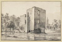 O++ 019
<br/>
Kasteel Lievendael bij Amerongen
<br/>
<em>Roghman, Roelant (1627-1692)</em>